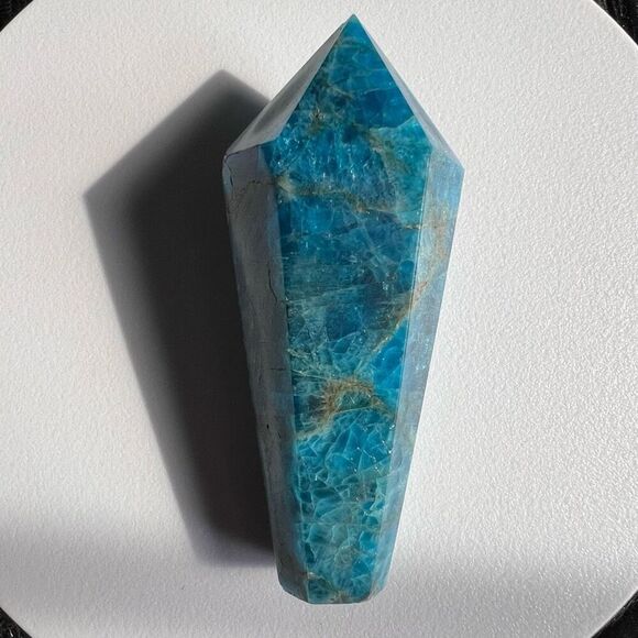 Apatite Crystal Meditation Wand (#4) - Picture 6 of 13